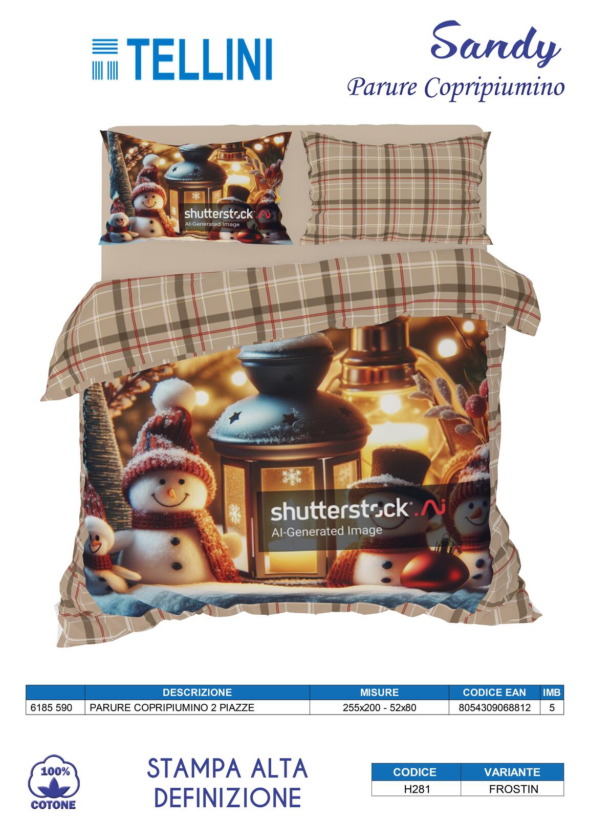 SANDY 2P SET NAVLAKA ZA POPLUN 250X200 Tellini S.R.L. Veleprodajna odjeća